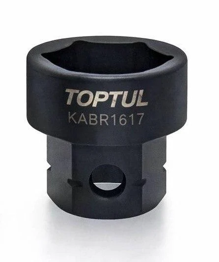 Головка торцева ударна низькопрофільна 1/2" 17 мм сталь KABR1617