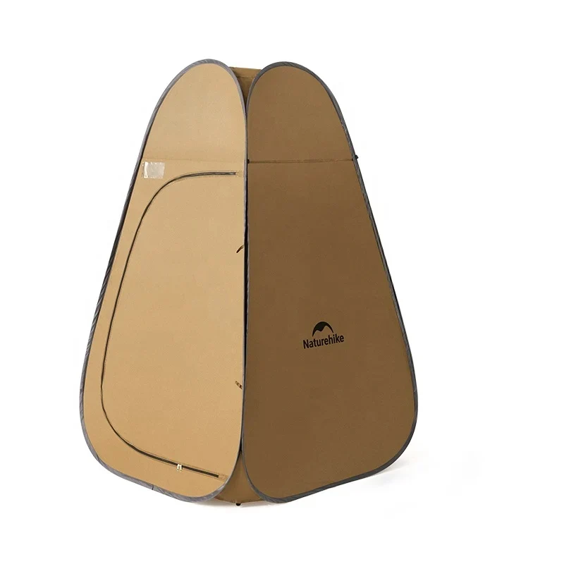 Душовий намет Naturehike NH17Z002-P 115x115x190 см 210D Оксфорд коричневий