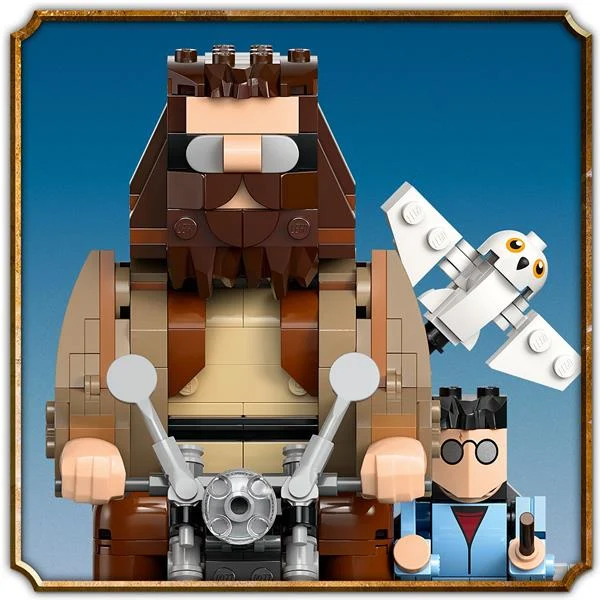 Конструктор LEGO Harry Potter Поїздка Геґріда й Гаррі 617 деталей Пластик Різнобарвний