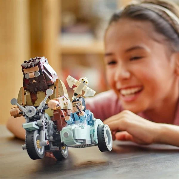 Конструктор LEGO Harry Potter Поїздка Геґріда й Гаррі 617 деталей Пластик Різнобарвний