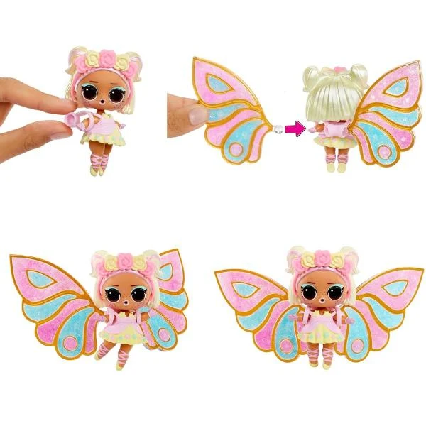 Лялька-сюрприз L.O.L. Surprise! Fairies 1 лялька, комплект одягу, крила, аксесуари, 3 роки