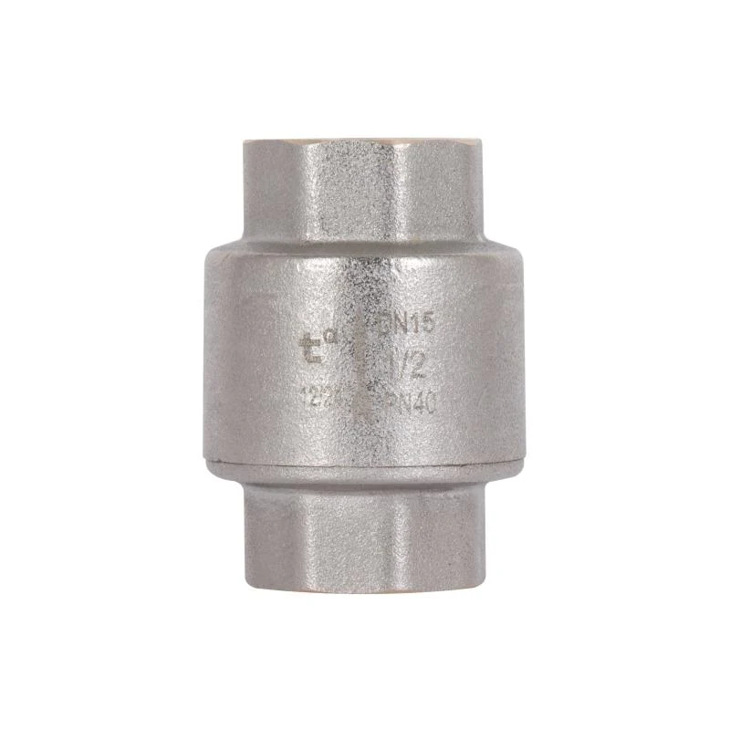 Зворотний клапан 1/2" ВВ латунний Thermo Alliance Standart жовтий