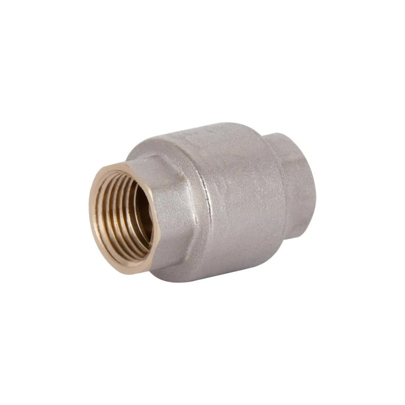 Зворотний клапан 1/2" ВВ латунний Thermo Alliance Standart жовтий