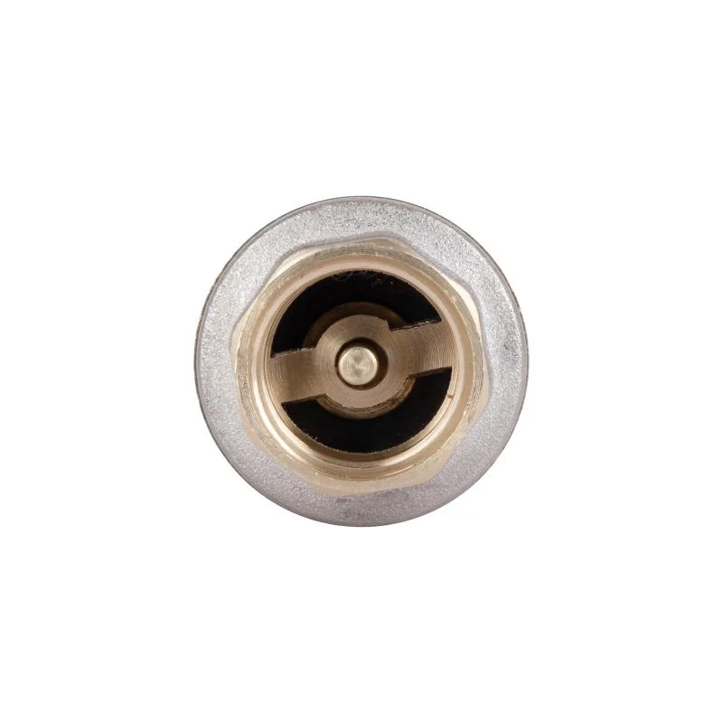 Зворотний клапан 1/2" ВВ латунний Thermo Alliance Standart жовтий