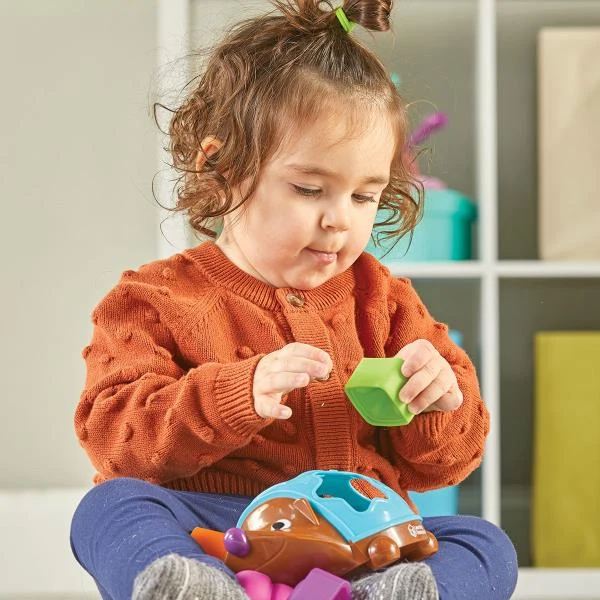 Сортер Learning Resources Їжачок 2-в-1 з 5 фігурами силіконовий різнобарвний