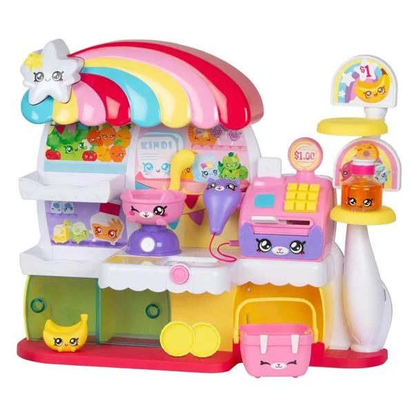 Ігровий набір Супермаркет Kindi Kids 60x60 см пластик різнобарвний