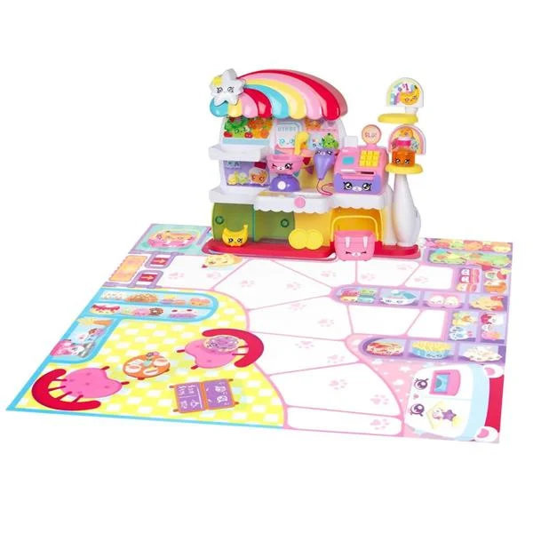 Ігровий набір Супермаркет Kindi Kids 60x60 см пластик різнобарвний