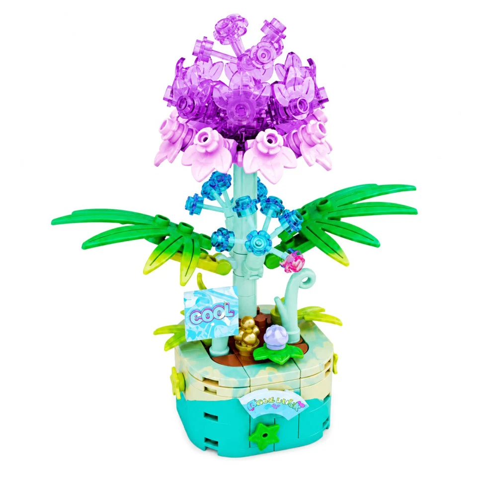 Дитячий конструктор Plant Flower Collection 33022 162 деталі пластик різнобарвний
