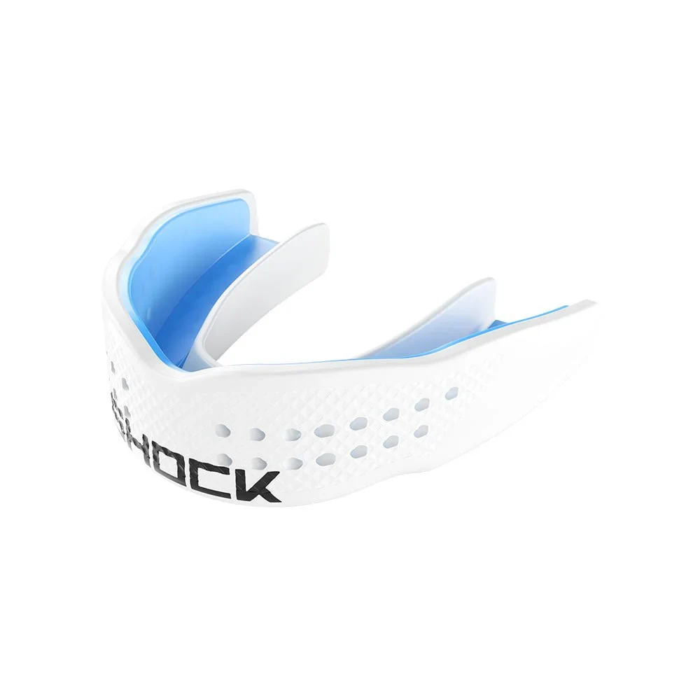 Капа Shock Doctor SuperFit доросла 11+ GEL-FIT чорна термополімерна для контактних видів спорту