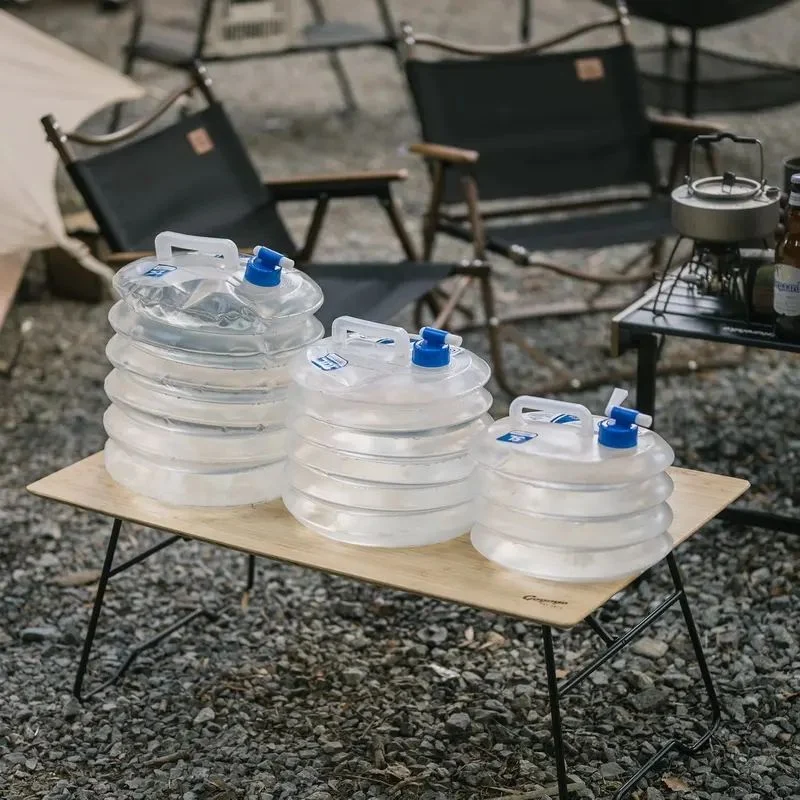 Каністра для води складна 5 л LDPE4 прозора 26х23х23 см