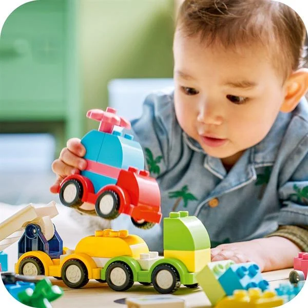 Конструктор LEGO DUPLO Творчі транспортні засоби 42 деталі пластик різнобарвний