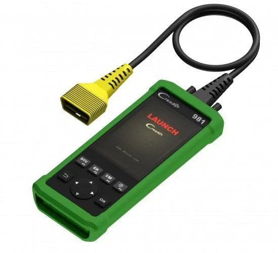 Авто-сканер LAUNCH Creader-981 OBDII 4-дюймовий кольоровий TFT 86х195х32 мм