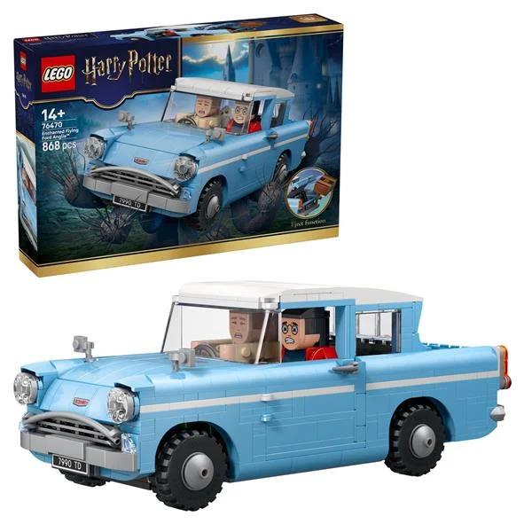 Конструктор LEGO Зачарований летючий Форд Англія 868 деталей Пластик 26х14х10 см