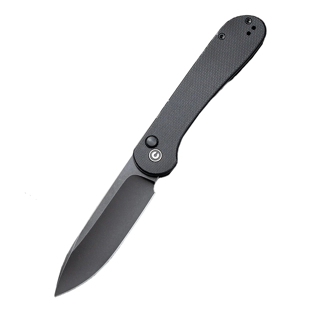 Складаний ніж Civivi Elementum Pocket 8,9 см 14C28N G10 чорний