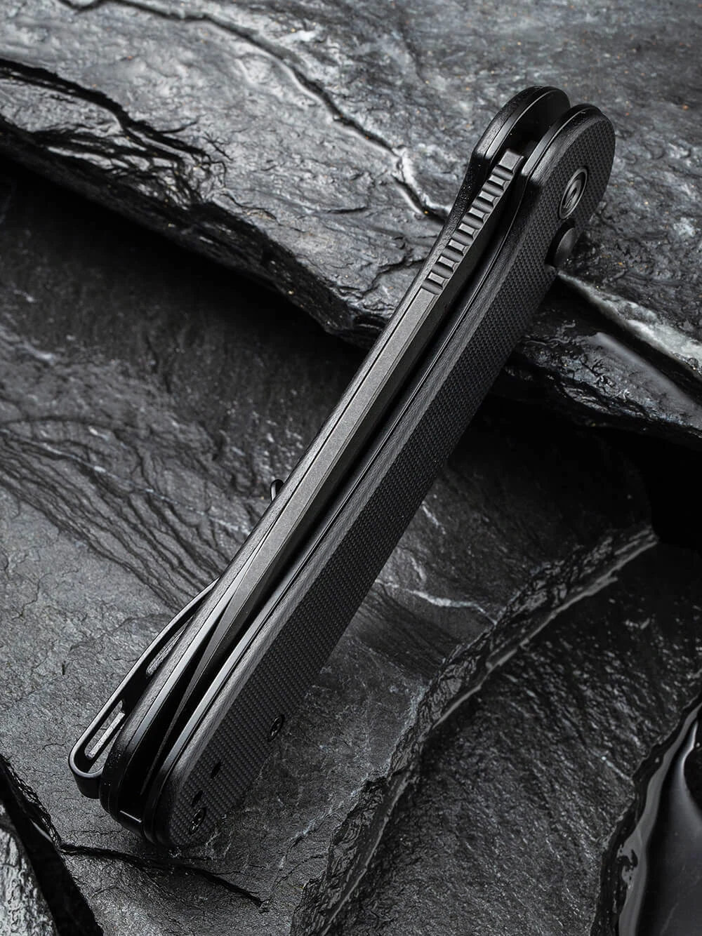 Складаний ніж Civivi Elementum Pocket 8,9 см 14C28N G10 чорний
