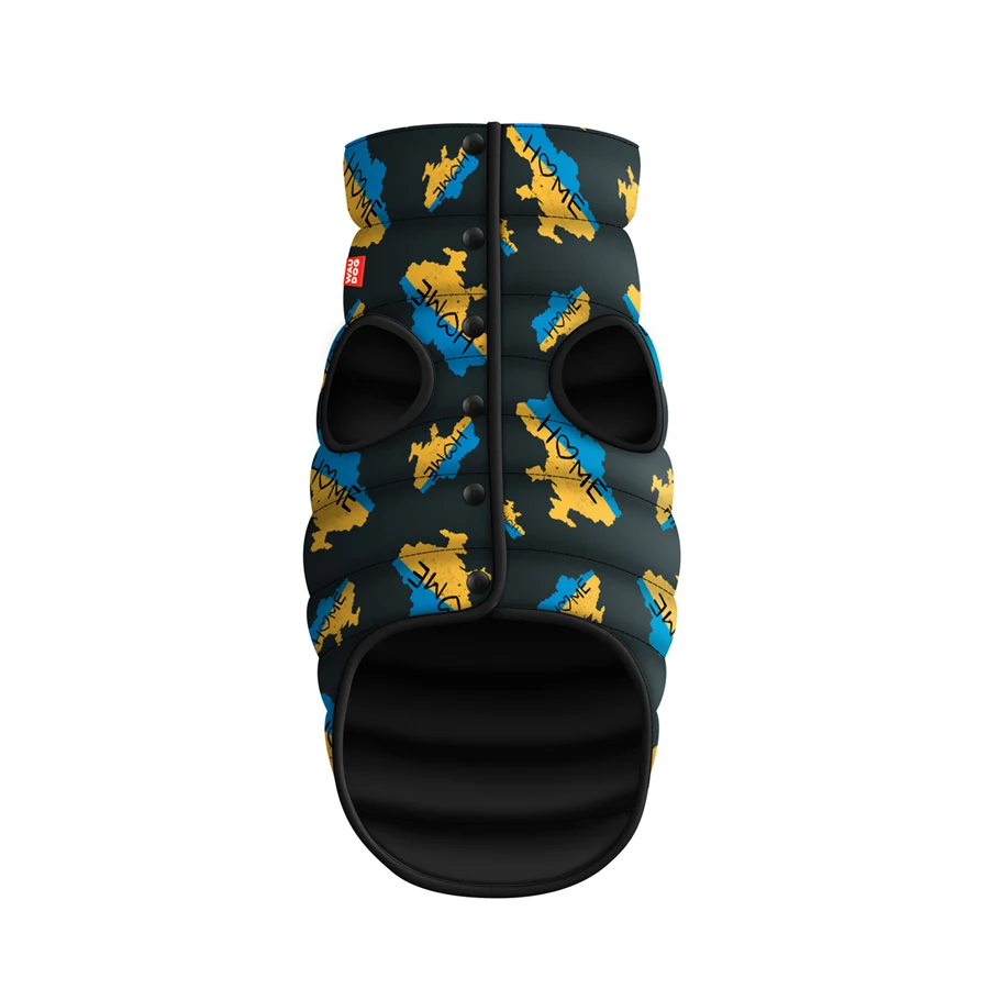 Курточка для собак WAUDOG Clothes мультисезонна 69-73 см 41-45 см різнобарвна