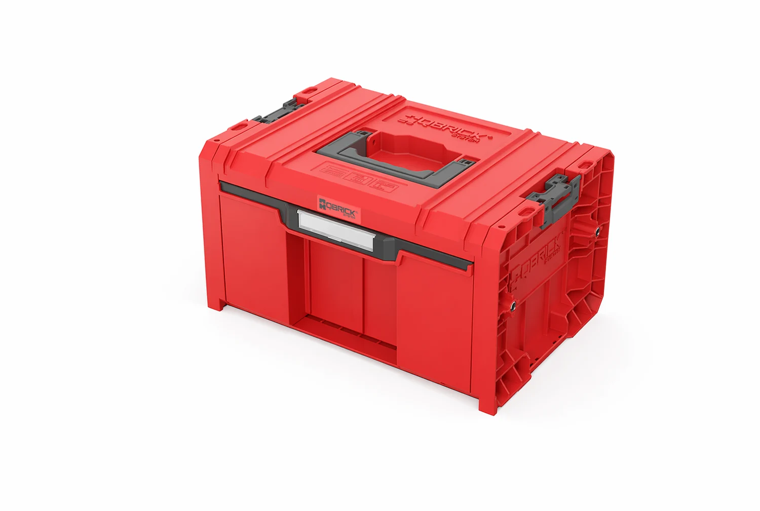 Ящик для інструментів Qbrick System PRO Drawer 1 2.0 Basic 1 висувний ящик ABS-пластик червоний