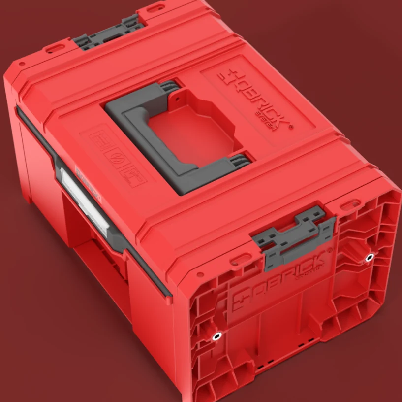Ящик для інструментів Qbrick System PRO Drawer 1 2.0 Basic 1 висувний ящик ABS-пластик червоний