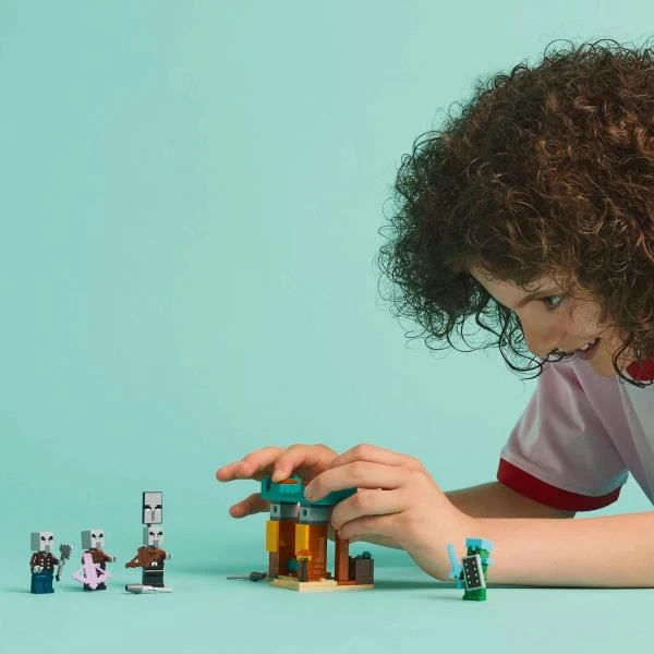 Конструктор LEGO Minecraft Пустельний патруль розбійника 105 деталей Пластик 21267