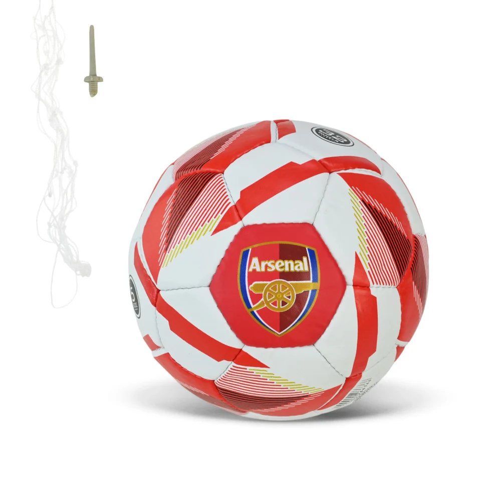 Футбольний м'яч ARSENAL FP094 №5 PU 420 г для тренувань та ігор