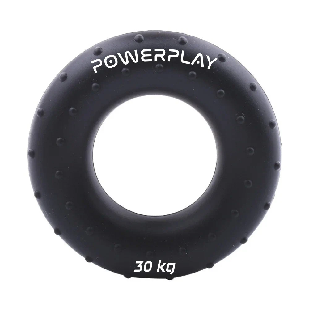 Эспандер кистевой PowerPlay PP-4338 30 кг силиконовый черный