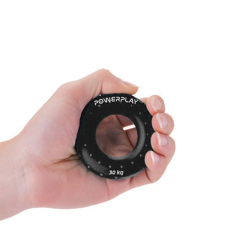 Эспандер кистевой PowerPlay PP-4338 30 кг силиконовый черный