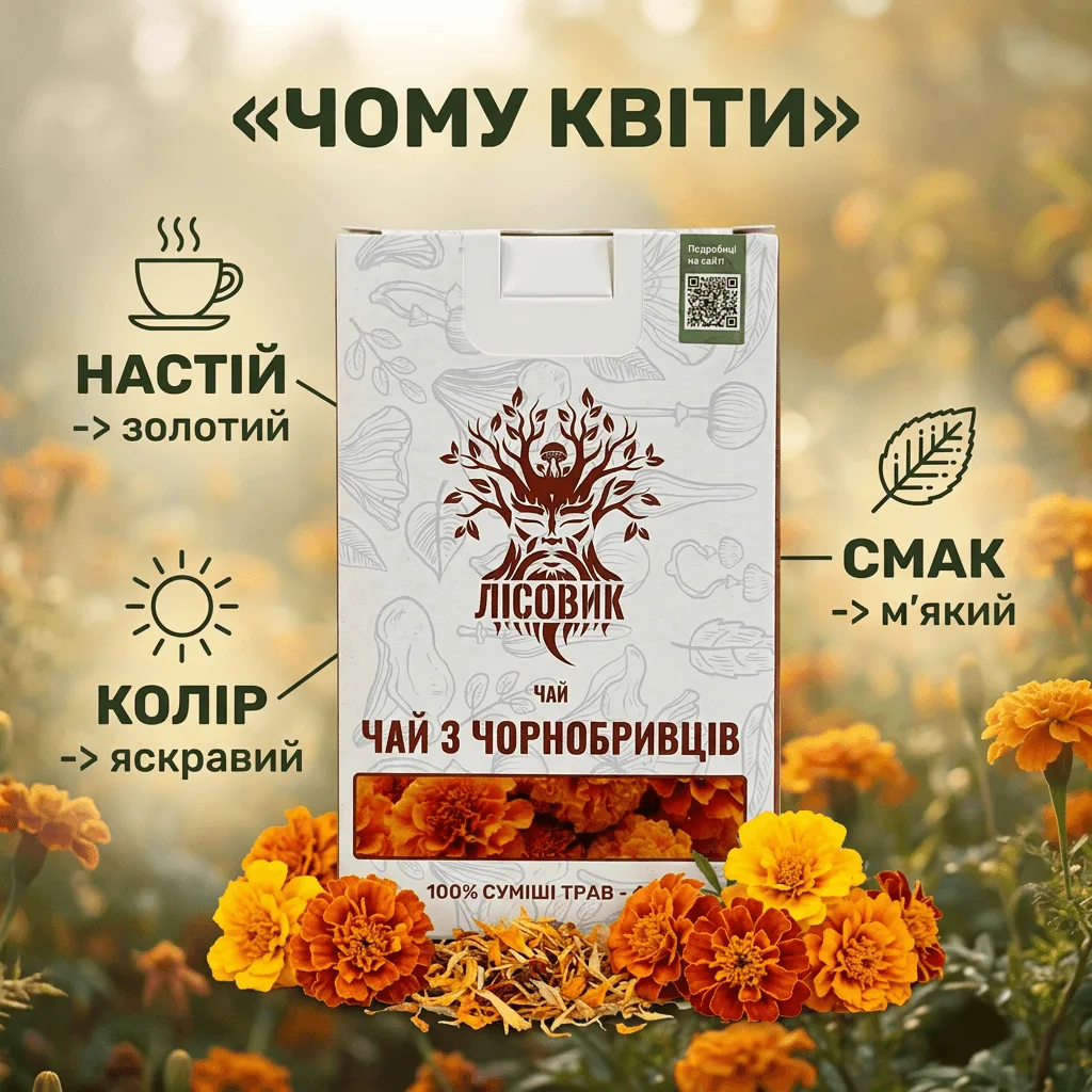 Чай з чорнобривців 40 г