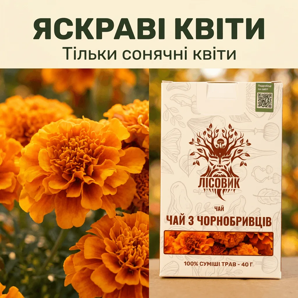 Чай з чорнобривців 40 г