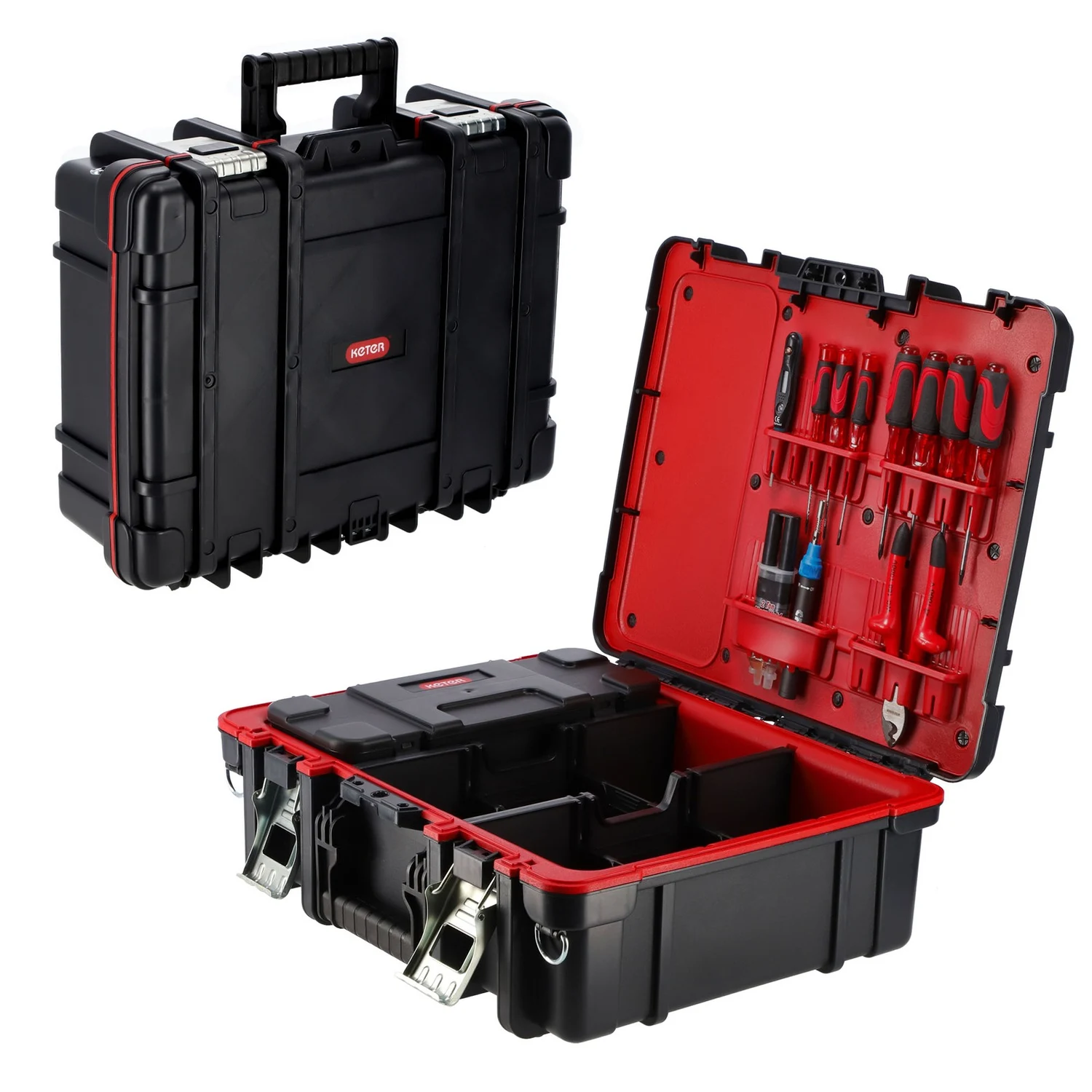 Ящик для інструментів Keter Technician Box 48х17,7х37,8 см пластиковий з органайзером