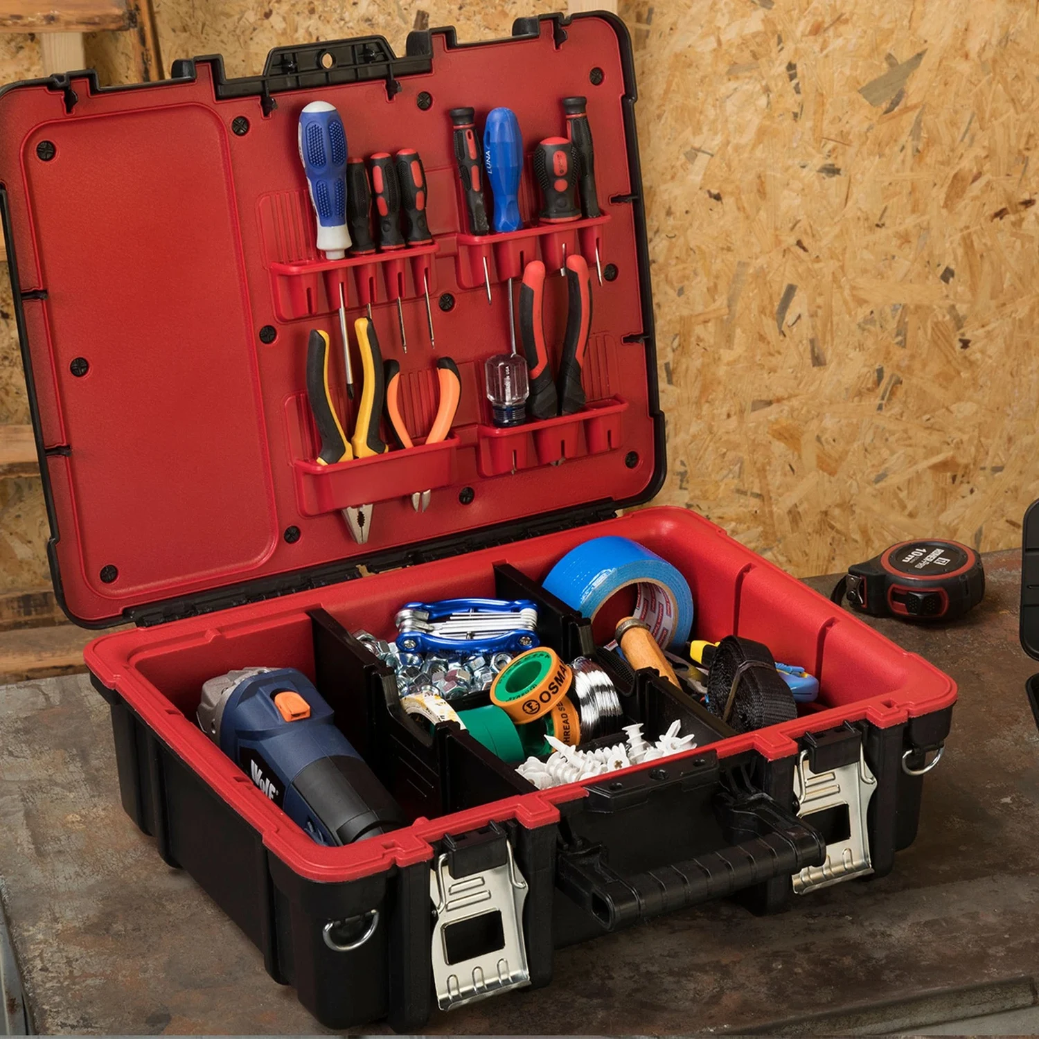 Ящик для інструментів Keter Technician Box 48х17,7х37,8 см пластиковий з органайзером