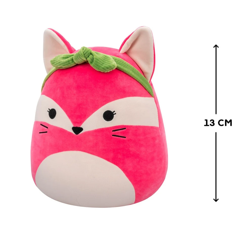 Мягка іграшка Лисиця Squishmallows 13 см Плюш Різнобарвний