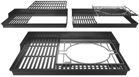 Комплект тримачів Weber Crafted для Genesis 7687 неіржавка сталь