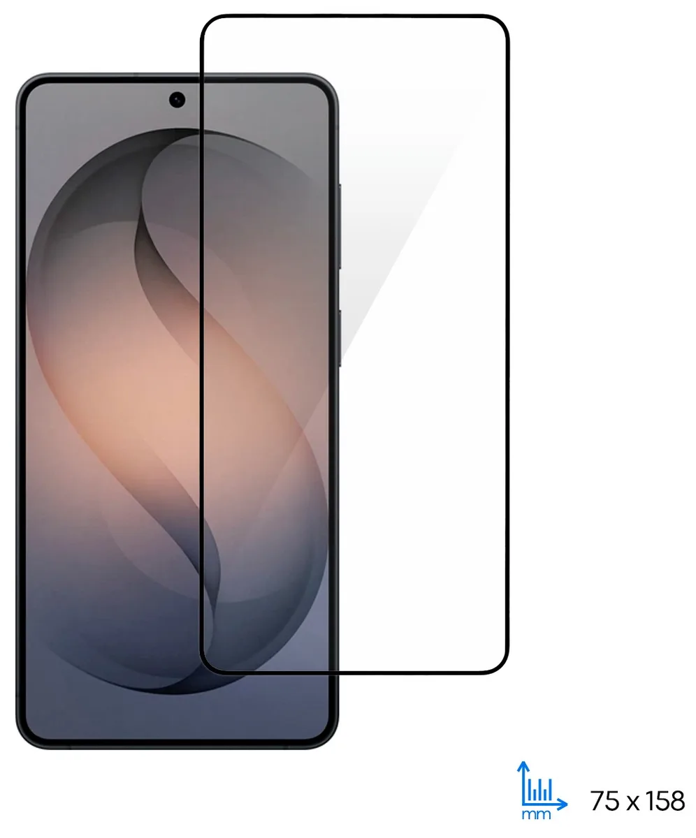 Защитное стекло 2E закаленное 0 25 мм черная рамка 2 5D для Samsung Galaxy S26+ 5G
