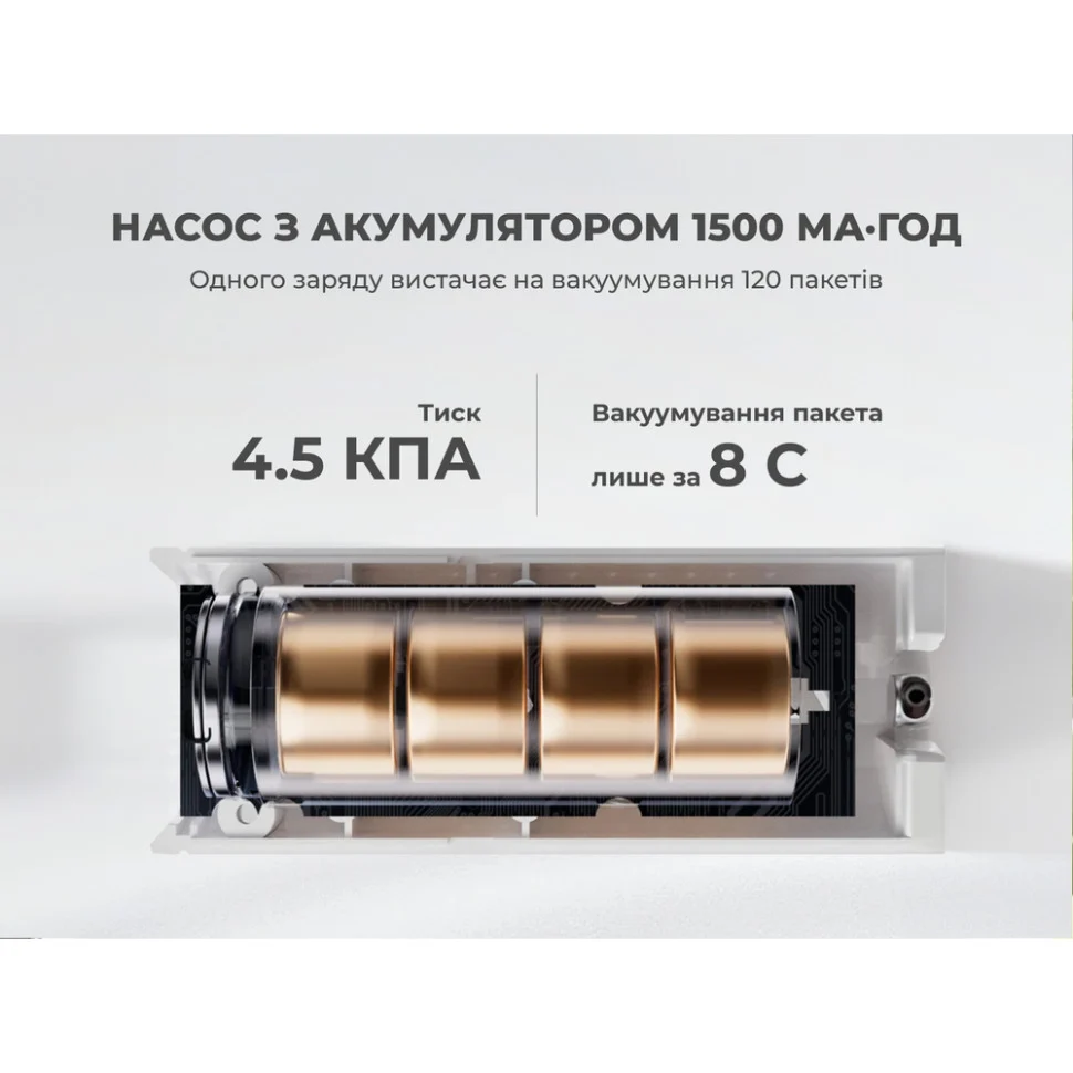 Набір для вакуумного пакування NANO BAG SET 20 пакетів еко-пластик 40х60 см