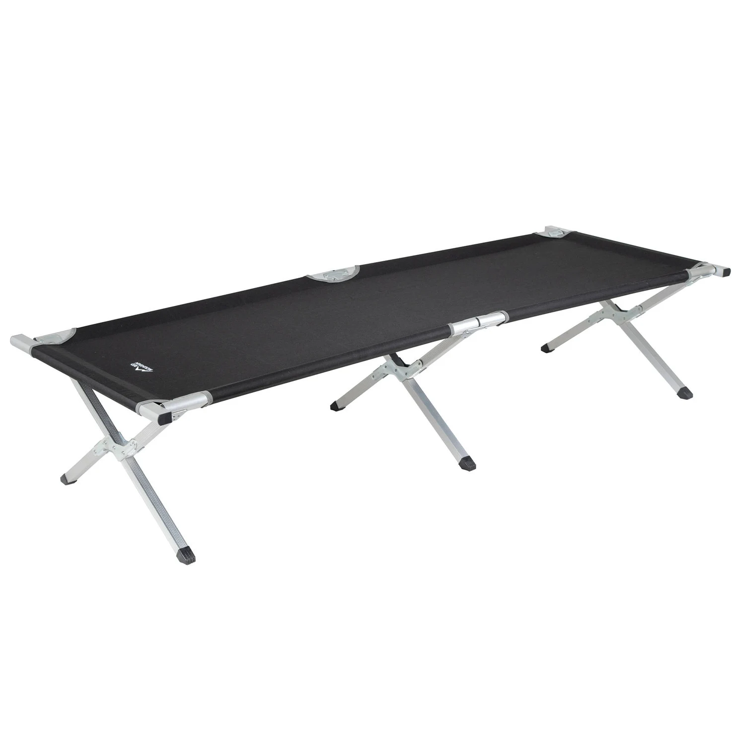 Розкладне ліжко Bo-Camp Single XL 210х70 см алюміній чорне
