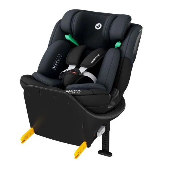 Автокрісло Maxi-Cosi Emerald 360 S i-Size 0-36 кг чорне, сіре