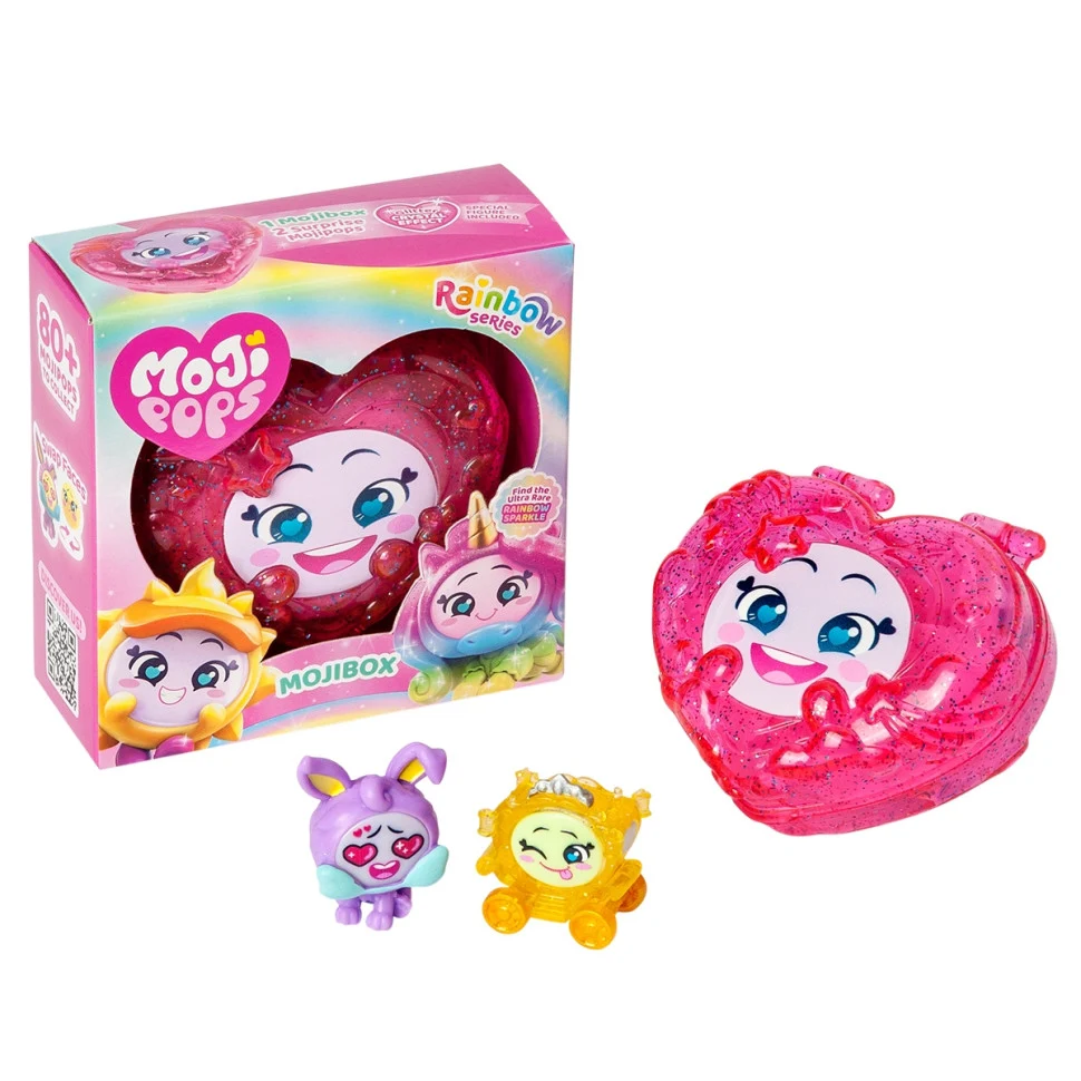 Игровой набор с фигурками Moji Pops Rainbow 2 фігурки пластик 6х6х6 см Райдужний
