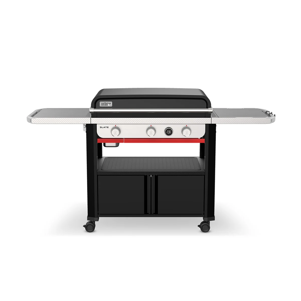 Газовий гриль-планча Weber Slate GPD 76 см чавун 76х46,5 см 3 пальники 10,6 кВт