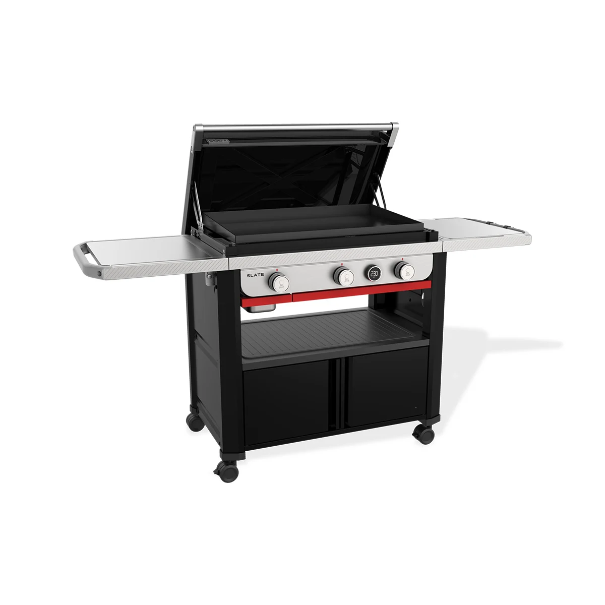 Газовий гриль-планча Weber Slate GPD 76 см чавун 76х46,5 см 3 пальники 10,6 кВт