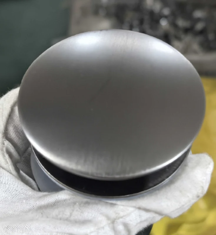 Донний клапан автоматичний CLICK-CLACK 1 1/4" графіт метал KR6484