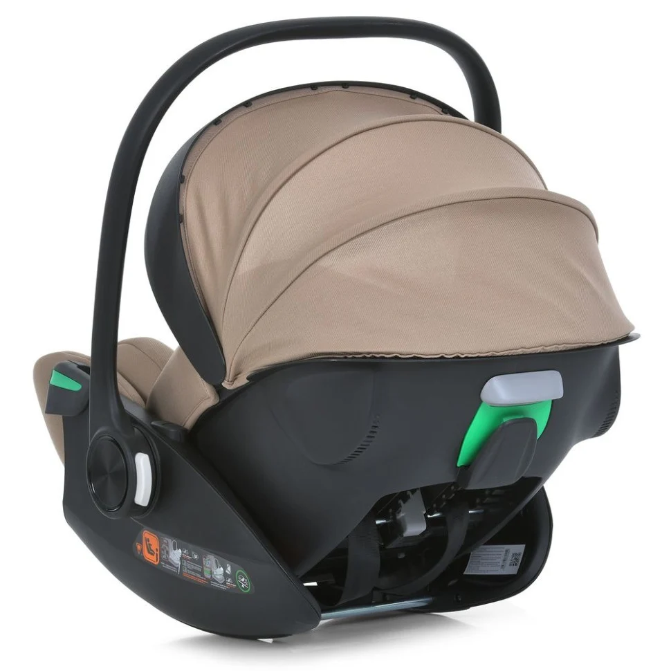Дитяче автокрісло i-FLOW ME 1198 i-Size 40-87 см бежеве