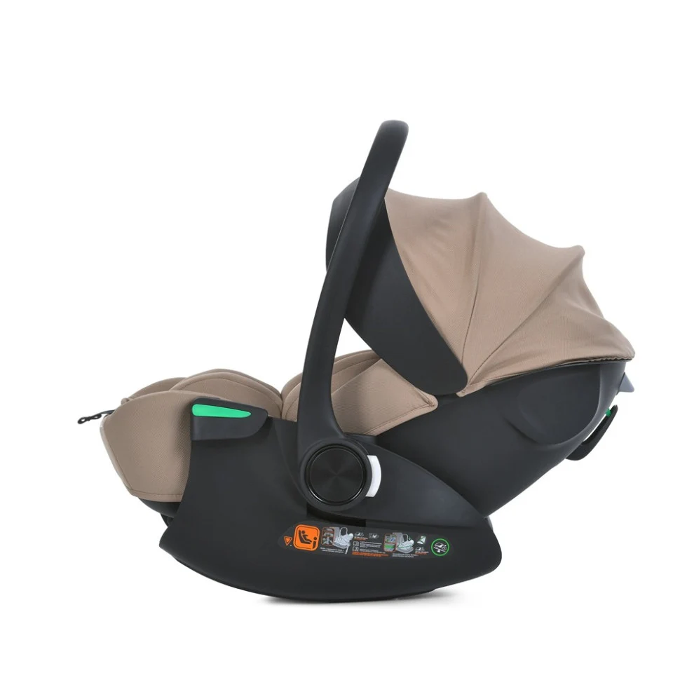 Дитяче автокрісло i-FLOW ME 1198 i-Size 40-87 см бежеве