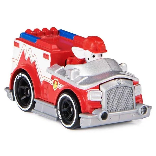 Металева модель машинки Цуценячий патруль Маршал 1:55 червона Die Cast 0,5 кг