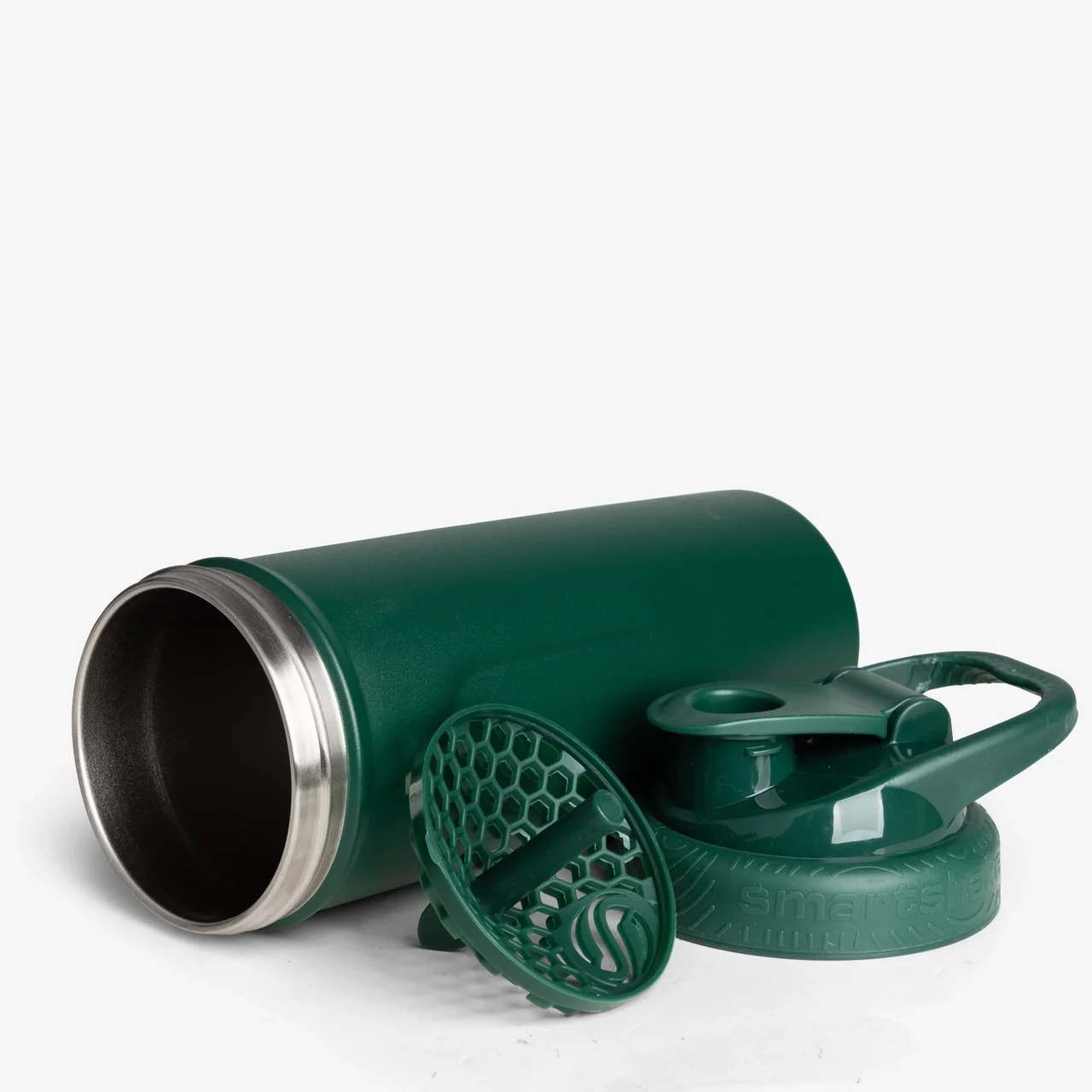 Шейкер спортивний SmartShake Insulated Steel 750 мл Нержавіюча сталь Racing green