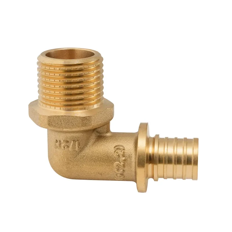 Кутник перехідний Koer KA.L06M-16 16(2.2mm) x 1/2" латунь