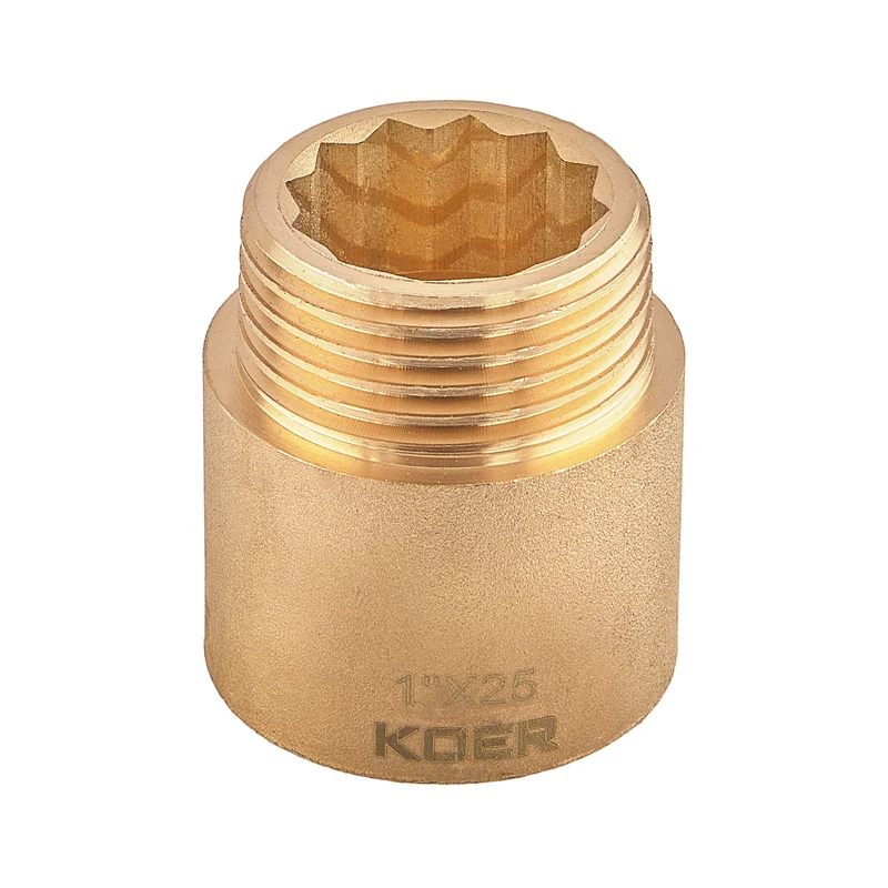 Подовжувач 1" Koer KF.E10-25.WN ППР 25 мм без нікелю