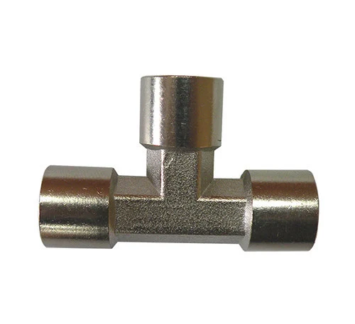 Тройник для компресора 1/4” пневматичний металевий S1277-2