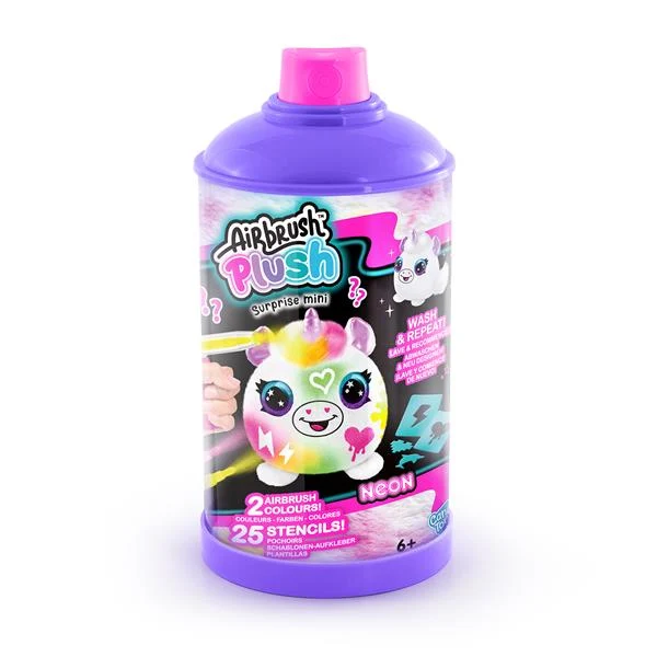 Набір для творчості Airbrush Plush 10 см Неоновий Плюш 4 Ever DIY AIR020