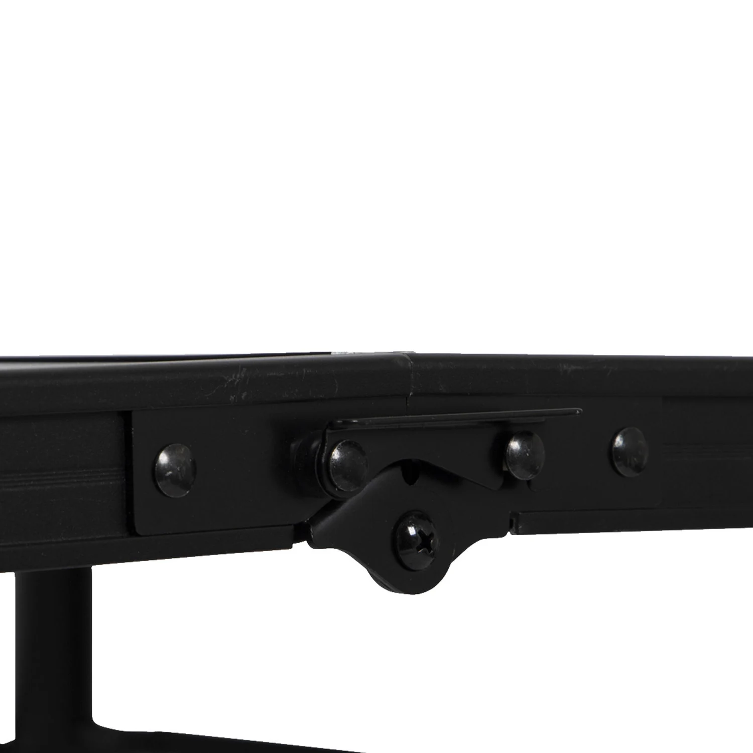 Стіл Bo-Camp Northgate Oval 120x80 см алюміній/МДФ чорний/сірий