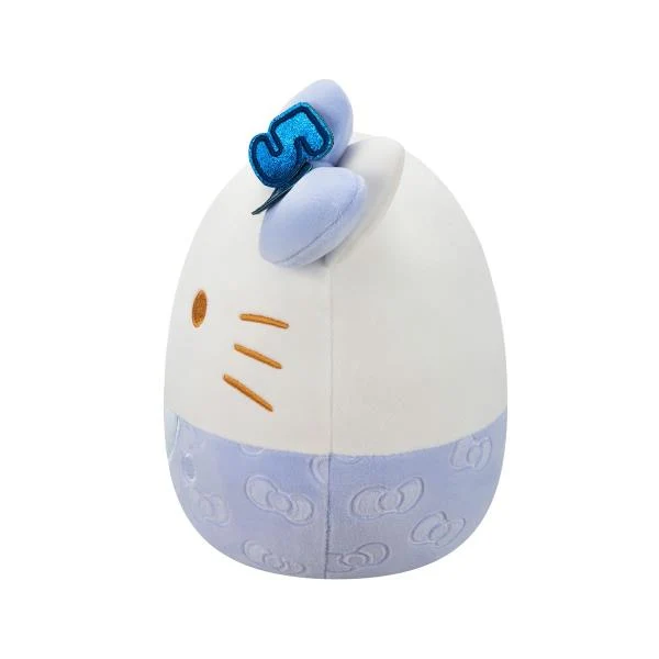 М'яка іграшка Squishmallows 20 см Синій Плюш Кіт